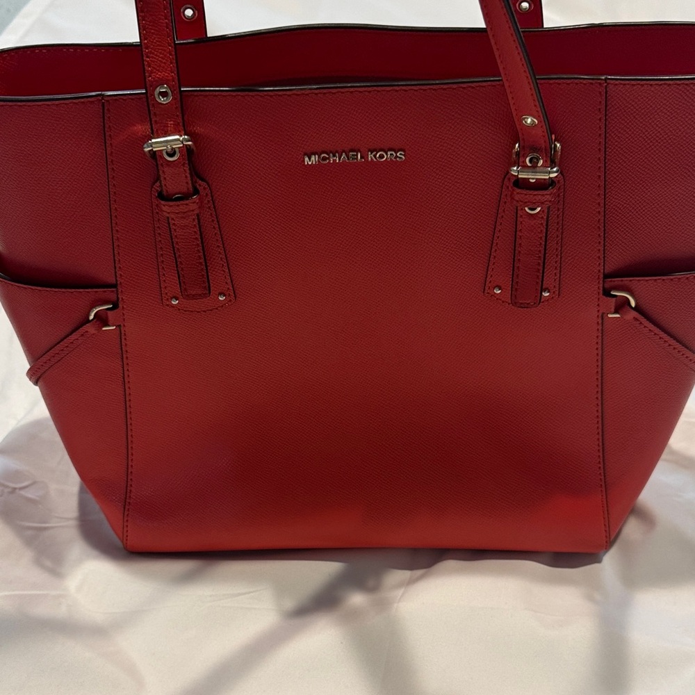 Michael Kors Scarlet Red Tote